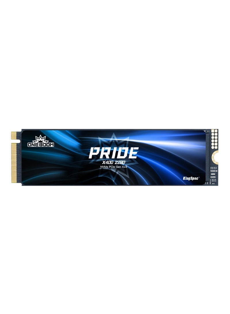 كينجس بيك محرك أقراص KingSpec ONEBOOM PRIDE سعة 1 تيرابايت PCIe 4.0 NVMe SSD – Gen 4x4 M.2 2280 داخلي للألعاب، سرعة قصوى 7400 ميجابايت/ثانية، - Image 1